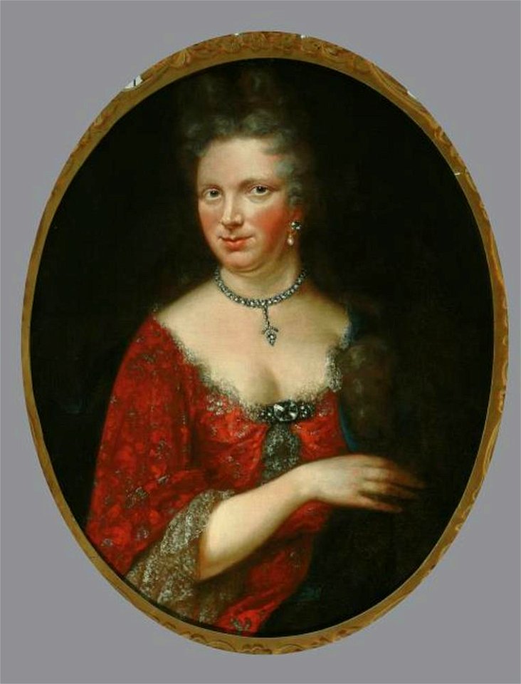 Johann Friedrich Bodecker - Portret van een vrouw - os I-21 - Frans Hals Museum