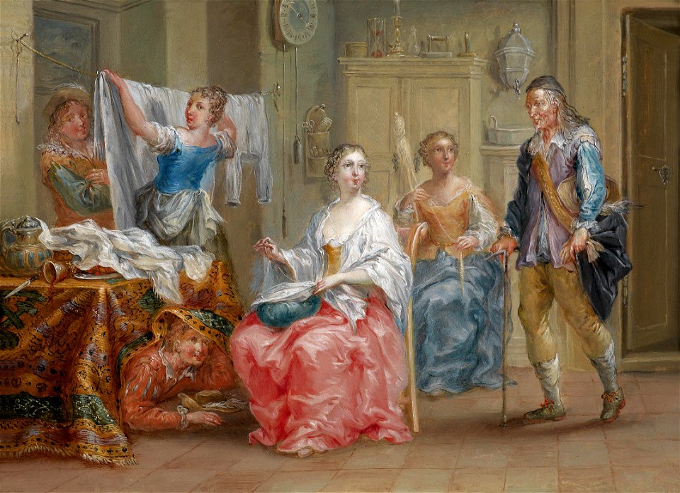 Johann Georg Platzer Das gestörte Liebespaar