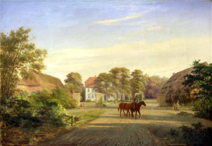 Johann Georg Haeselich - Gut Grabau bei Oldesloe (1841)