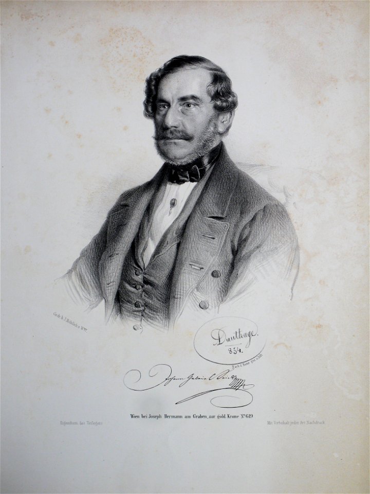 Johann Gabriel Seidl Litho