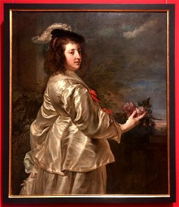 Johann Bockhorst - Junge Frau im Seidenkleid - City Museum of Münster GE-0453-2