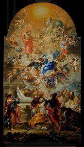Johann Georg Platzer - Die Himmelfahrt Mariens - 2828 - Staatliche Kunsthalle Karlsruhe
