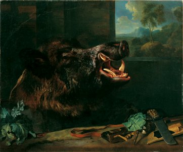 Johann Georg de Hamilton - Wildschweinstillleben - 4133 - Kunsthistorisches Museum