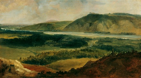 Johann Christian Brand - Donaulandschaft, vom Bisamberg aus gesehen - 3277 - Österreichische Galerie Belvedere
