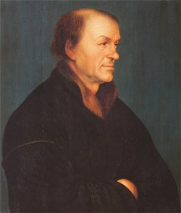 Johann Froben, by Hans Holbein the Younger