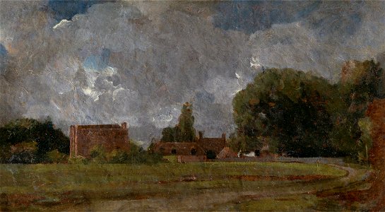 John Constable - Golding Constable's House, East Bergholt- the Artist's birthplace - Google Art Project. Free illustration for personal and commercial use.