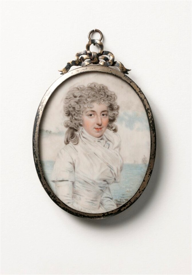 John Downman - A Lady Called the Hon. Catherine Harbord (1773-1857), Daughter of Harbord Harbord, 1st Baron Suffiel - NMB 2725 - Nationalmuseum