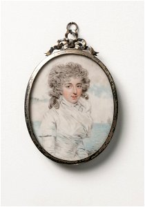 John Downman - A Lady Called the Hon. Catherine Harbord (1773-1857), Daughter of Harbord Harbord, 1st Baron Suffiel - NMB 2725 - Nationalmuseum