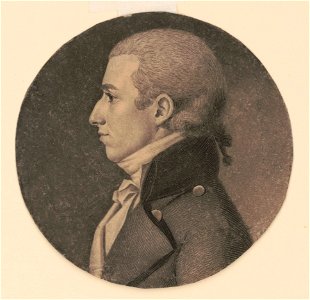 John Cuthbert, head-and-shoulders portrait, left profile LCCN2007675960