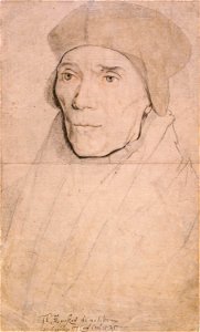 John Fisher, Bishop of Rochester by Hans Holbein the Younger. Free illustration for personal and commercial use.