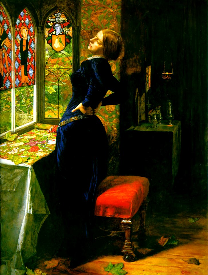 John everett millais mariana in the moated grange