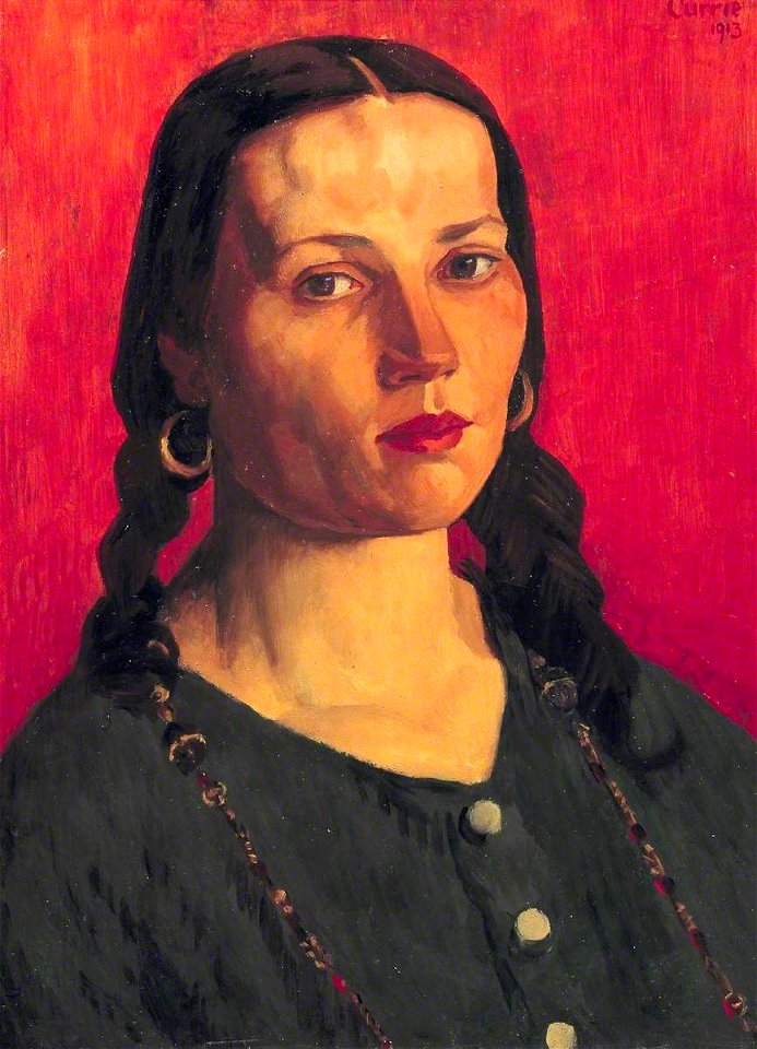 John Currie (1883-1914) - Head of a Woman - N04090 - National Gallery