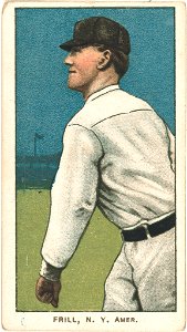 John Frill, New York Highlanders, baseball card portrait LCCN2008676815