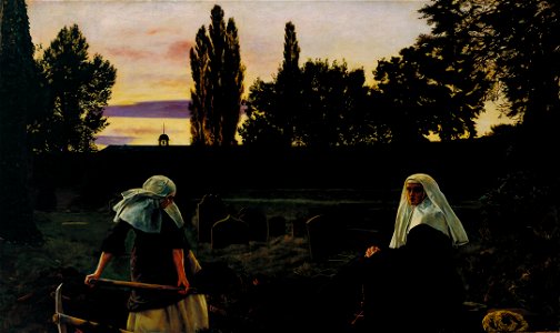John Everett Millais - The Vale of Rest - Google Art Project