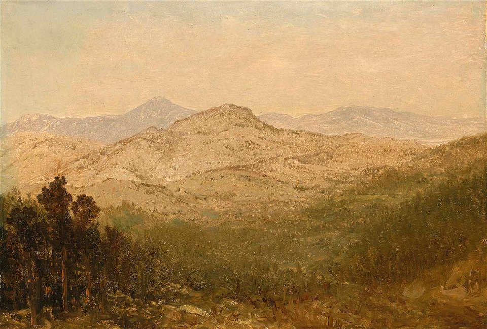 John Frederick Kensett - Mountains in Colorado - 1967.136.6 - Smithsonian American Art Museum
