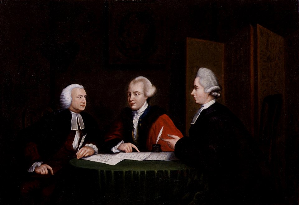 John Glynn, John Wilkes and John Horne Tooke by Richard Houston