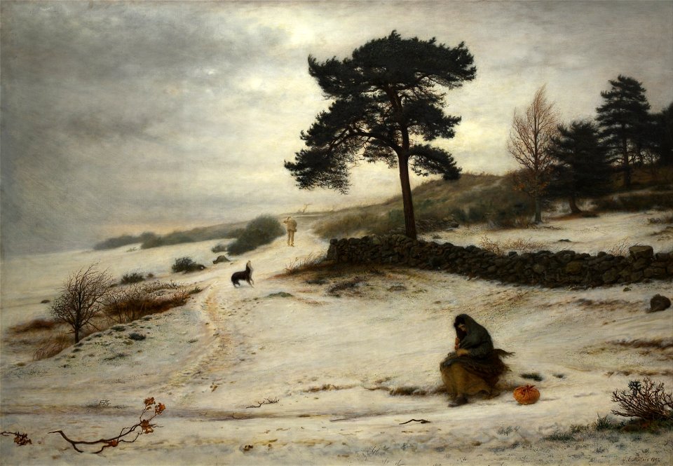 John Everett Millais - Blow Blow Thou Winter Wind - Google Art Project