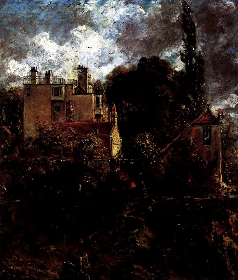 John Constable - The Admiral's House (The Grove) - WGA5204