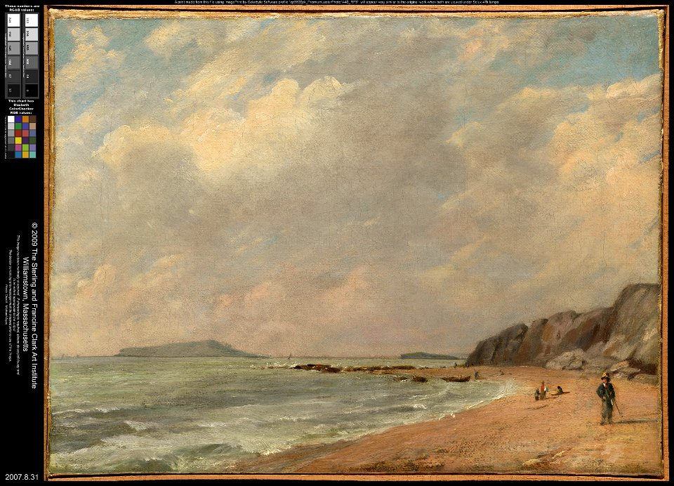 John Constable - Osmington Bay - 2007.8.31 - Clark Art Institute