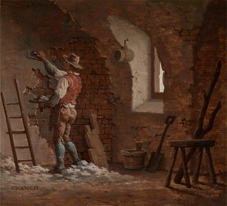 John Cranch - Plasterer - Google Art Project. Free illustration for personal and commercial use.