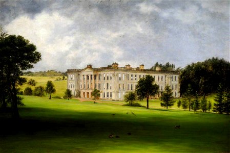 John Glover (1767-1849) (attributed to) - A South-East View of Calke Abbey - 290202 - National Trust