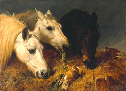 John Frederick Herring I (1795-1865) - The Frugal Meal - N00452 - National Gallery