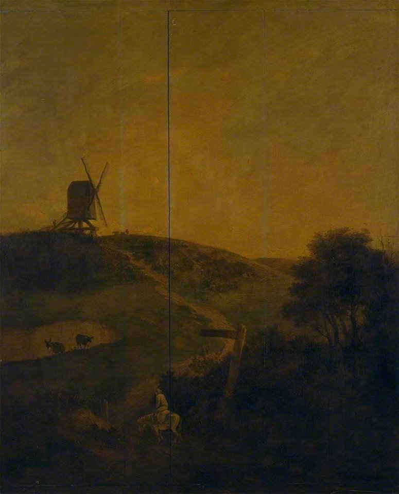 John Crome (1768-1821) - A Windmill near Norwich - N00926 - National Gallery