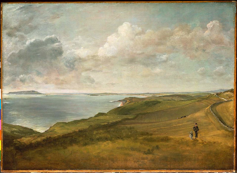 John Constable - Weymouth Bay from the Downs above Osmington Mills - 30.731 - Museum of Fine Arts