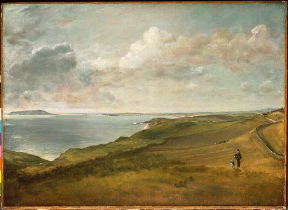 John Constable - Weymouth Bay from the Downs above Osmington Mills - 30.731 - Museum of Fine Arts