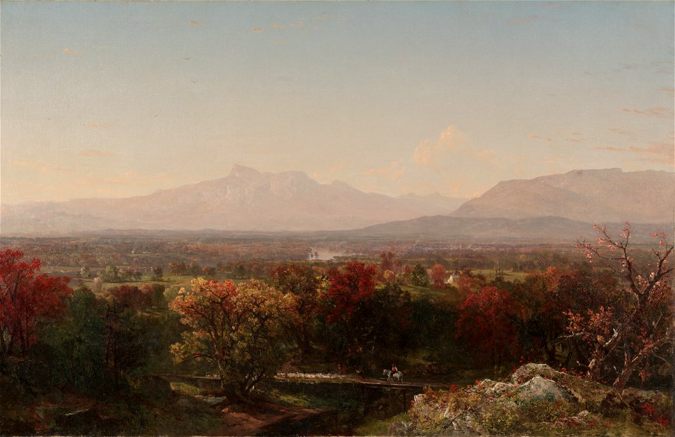 John Frederick Kensett - An October Day in the White Mountains - 1967.5 - Cleveland Museum of Art