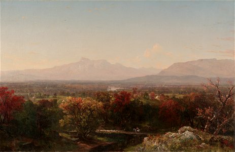 John Frederick Kensett - An October Day in the White Mountains - 1967.5 - Cleveland Museum of Art