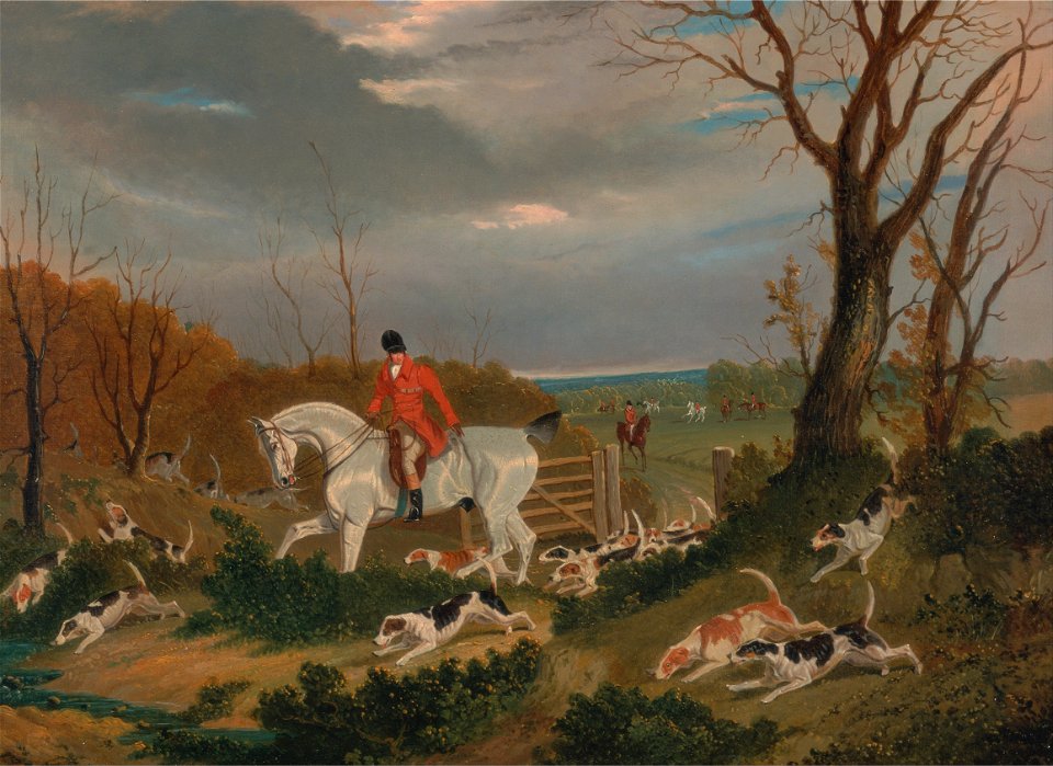 John Frederick Herring - The Suffolk Hunt- Going to Cover near Herringswell - Google Art Project