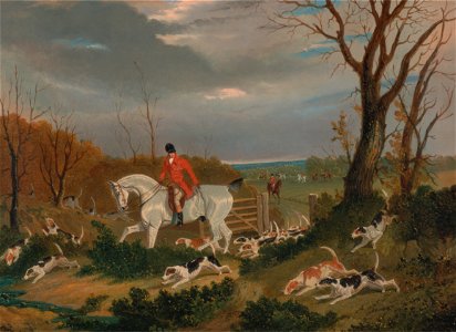 John Frederick Herring - The Suffolk Hunt- Going to Cover near Herringswell - Google Art Project. Free illustration for personal and commercial use.