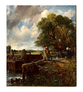John constable ra the lock)