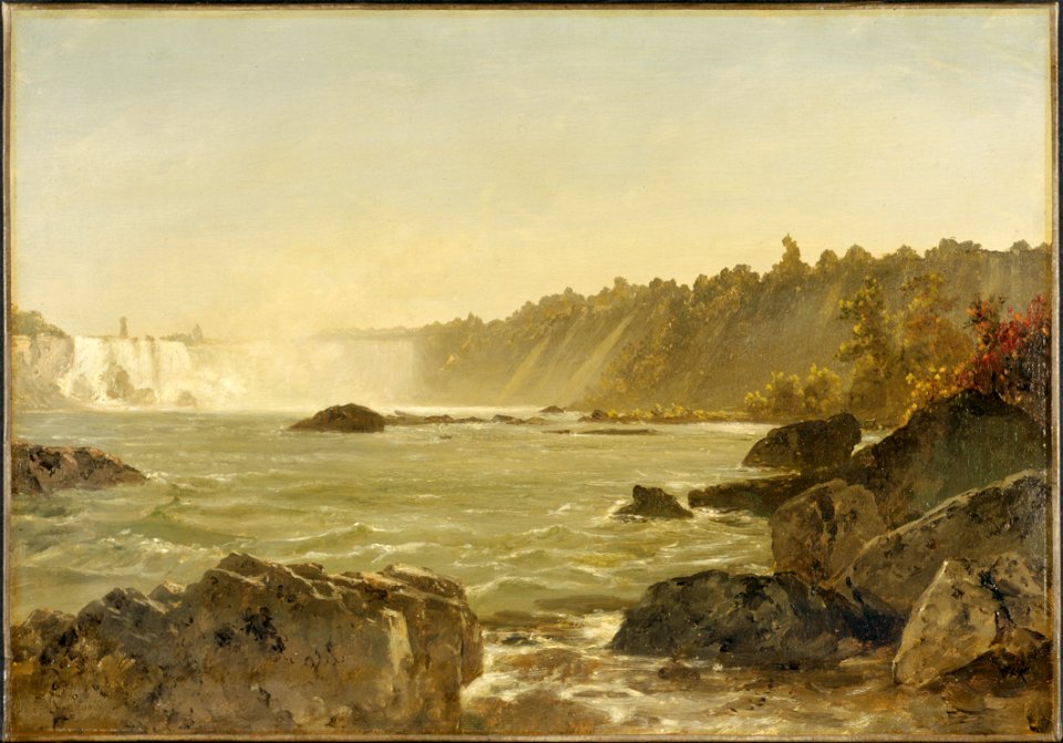 John Frederick Kensett - View of Niagara Falls - 1999.210 - Cleveland Museum of Art