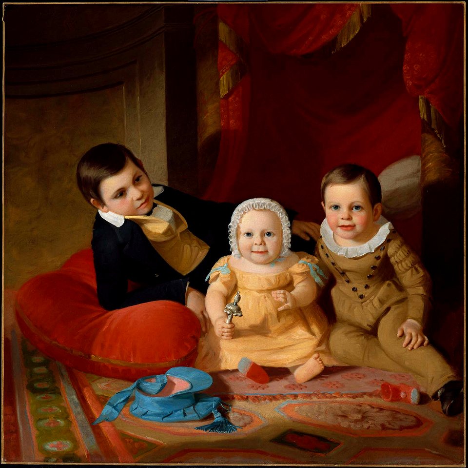 John F. Francis - Three Children - 47.1142 - Museum of Fine Arts
