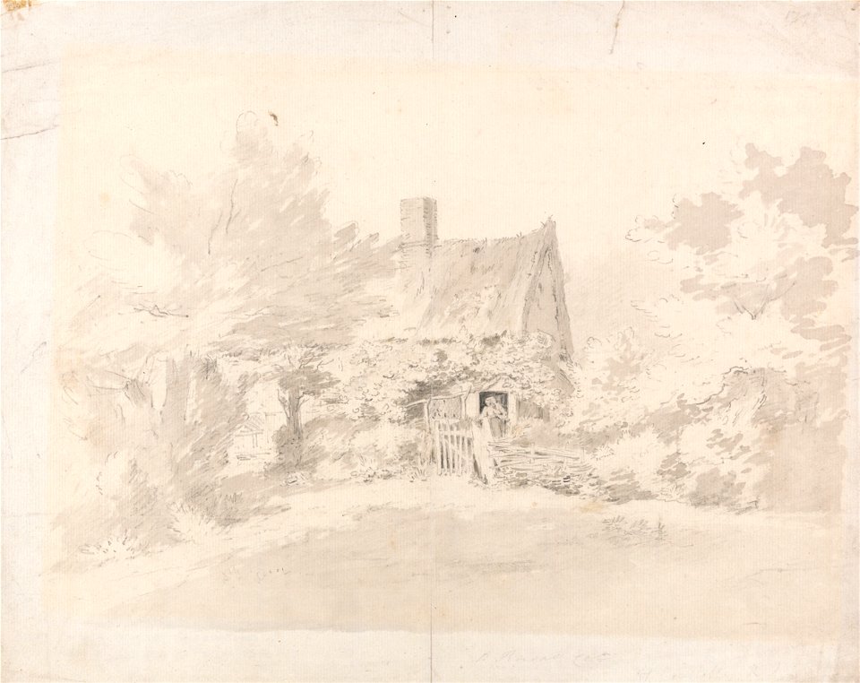 John Constable - Cottage among Trees - Google Art Project