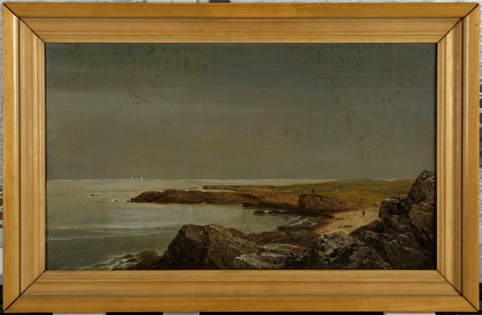 John Frederick Kensett - Coast Scene - y1941-52 - Princeton University Art Museum