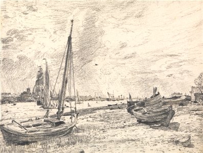 John Constable - Shipping on the Thames - Google Art Project