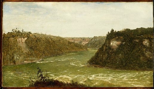 John Frederick Kensett - Whirlpool, Niagara - 64.436 - Museum of Fine Arts