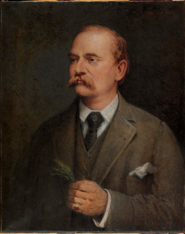 John Ferguson Weir - Daniel Cady Eaton (1834-1895) - H731 - Harvard Art Museums