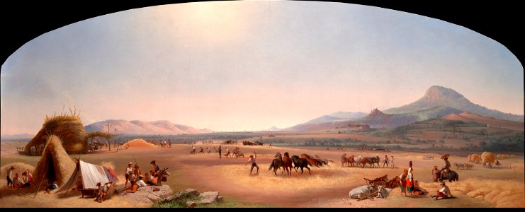 John Gadsby Chapman - Harvesters on the Roman Campagna - 1978.139 - Yale University Art Gallery