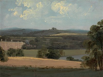 John Constable - Trentham Park - Google Art Project. Free illustration for personal and commercial use.