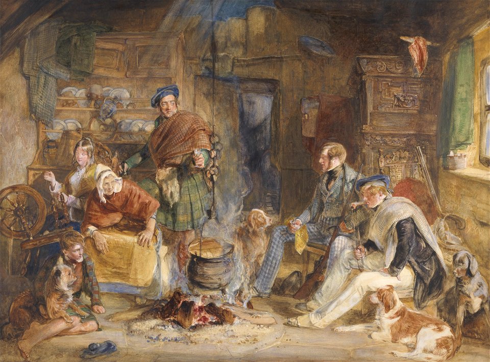 John Frederick Lewis - Highland Hospitality - Google Art Project