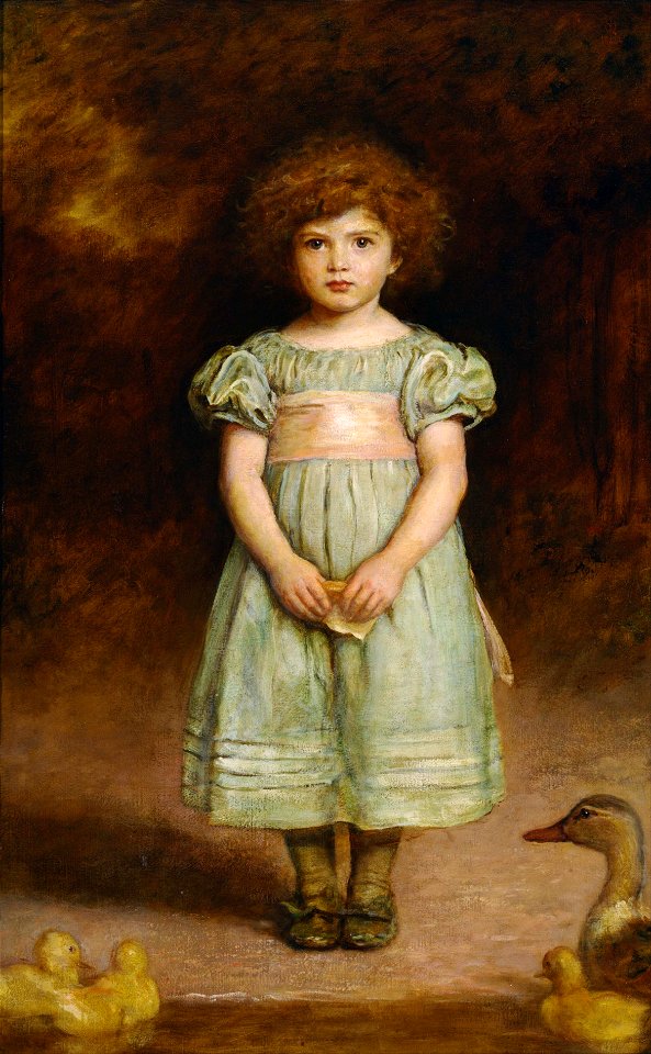 John Everett Millais - Ducklings - Google Art Project