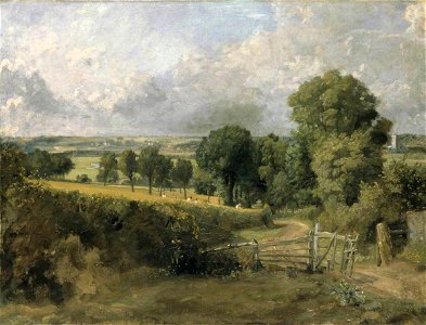 John constable, fen lane, east bergholt, 1817 ca - 1