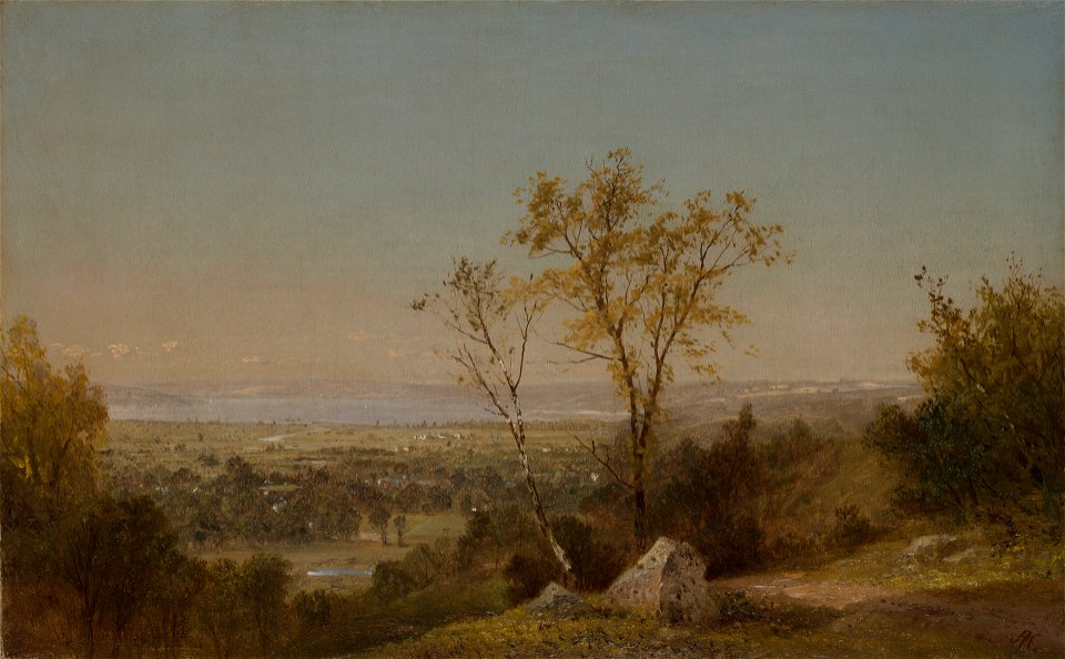 John Frederick Kensett - Lake Champlain - 1992.5.15 - Yale University Art Gallery