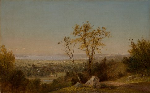 John Frederick Kensett - Lake Champlain - 1992.5.15 - Yale University Art Gallery