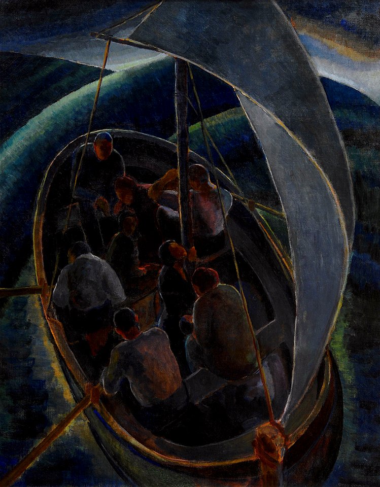 'Roll Jordan Roll' by Malvin Gray Johnson, 1930