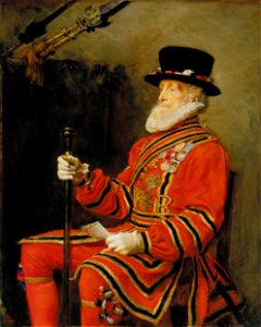 John Everett Millais - The Yeoman of the Guard - Google Art Project. Free illustration for personal and commercial use.